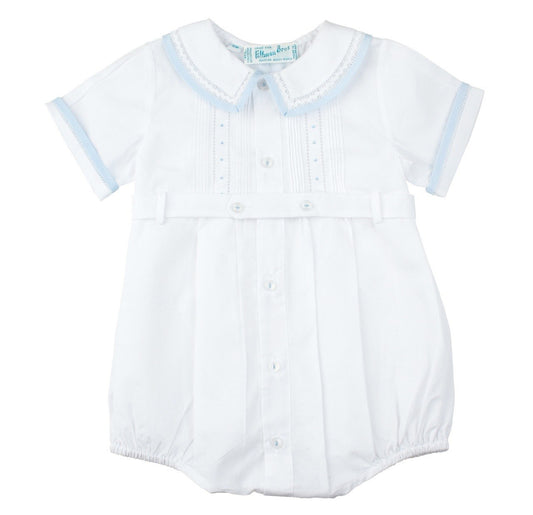  Feltman Brothers White Ric-Rac Button Belt Creeper Boys