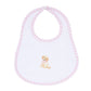 Magnolia Baby Sweet Golden Bib - Pink