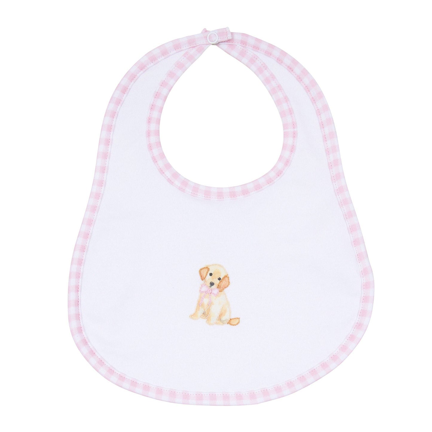 Magnolia Baby Sweet Golden Bib - Pink