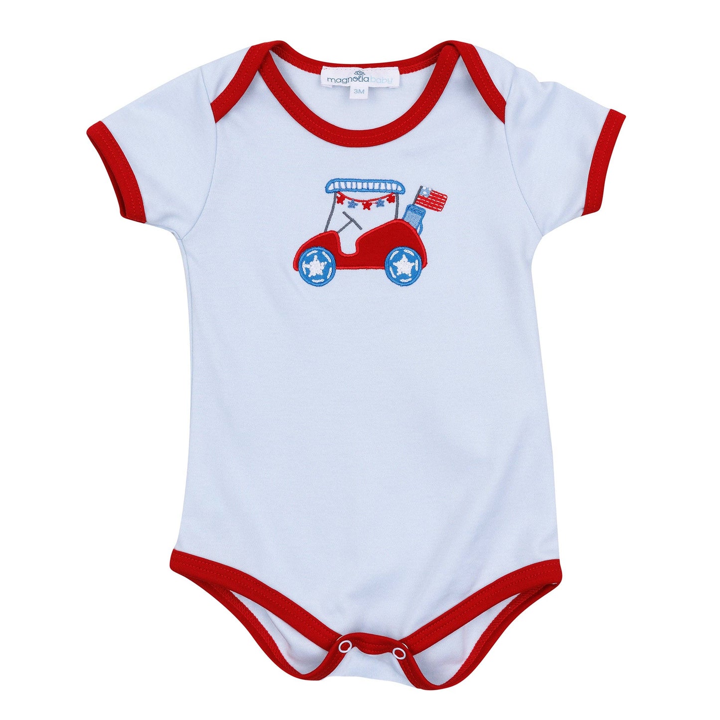 Magnolia Baby Patriotic Putts Bodysuit