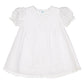  Feltman Brothers White Lace Ribbon Slip Dress