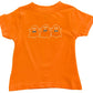 Mustard and Ketchup Short Sleeve Orange Ghost T-Shirt