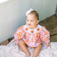 Poppy Kids Autumn Smocked Turkey Diaper Cover Set