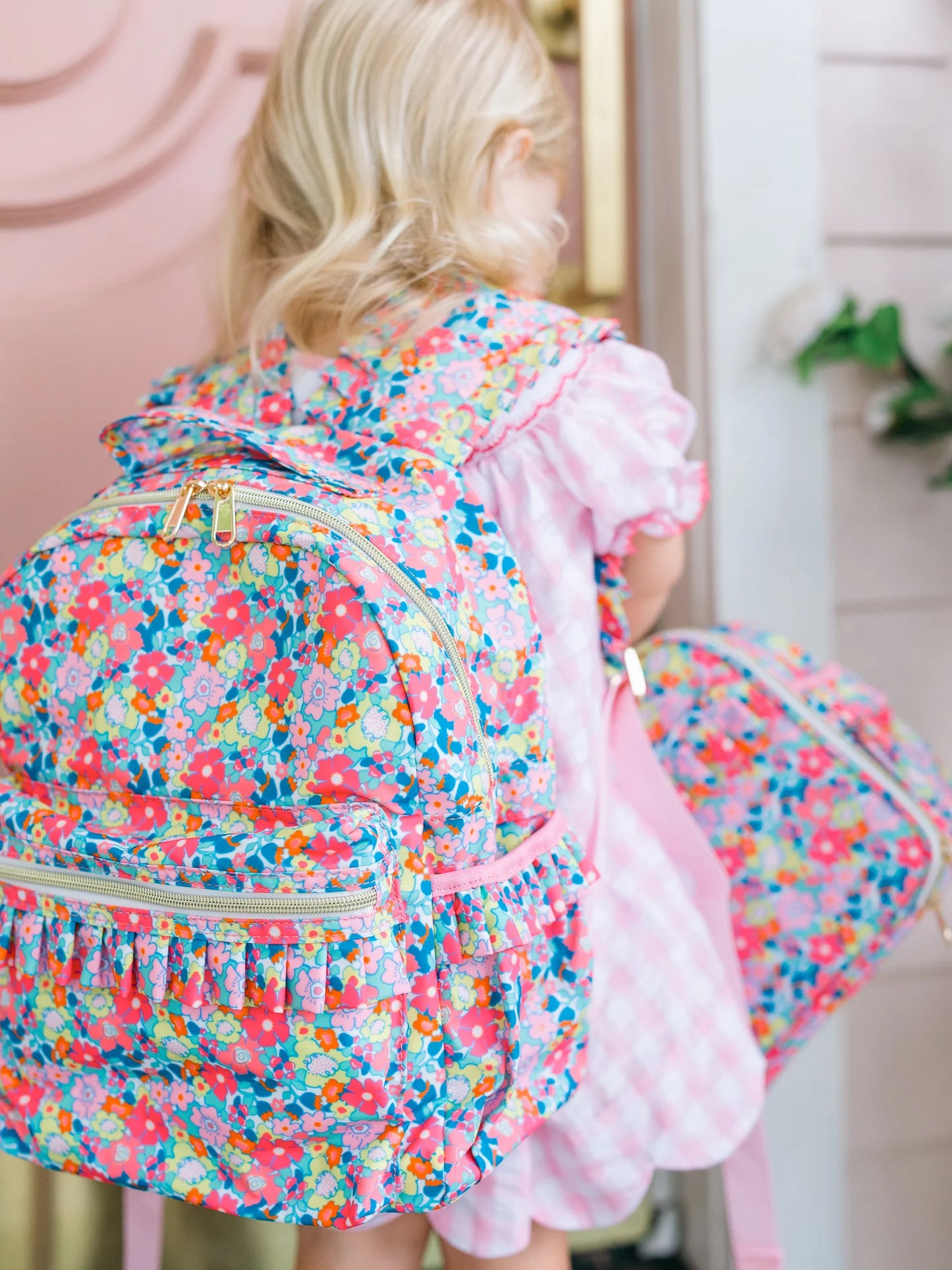 Poppy Kids Co Adaline Floral Backpack