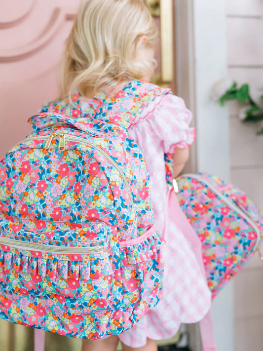 Poppy Kids Co Adaline Floral Backpack