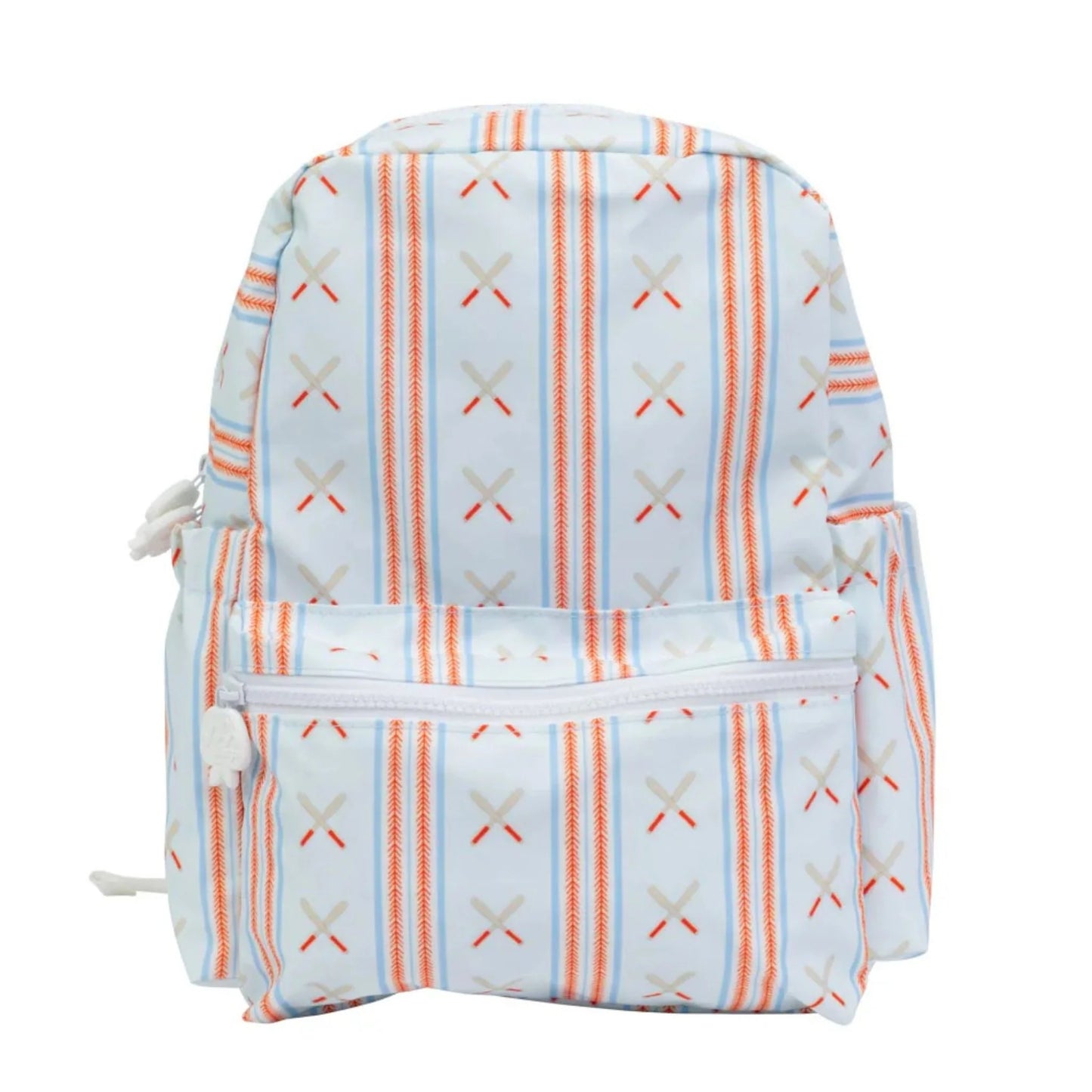 Apple of My Isla Baseball Large Backpack