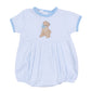 Magnolia Baby Puppy Playtime Applique Bubble - Light Blue