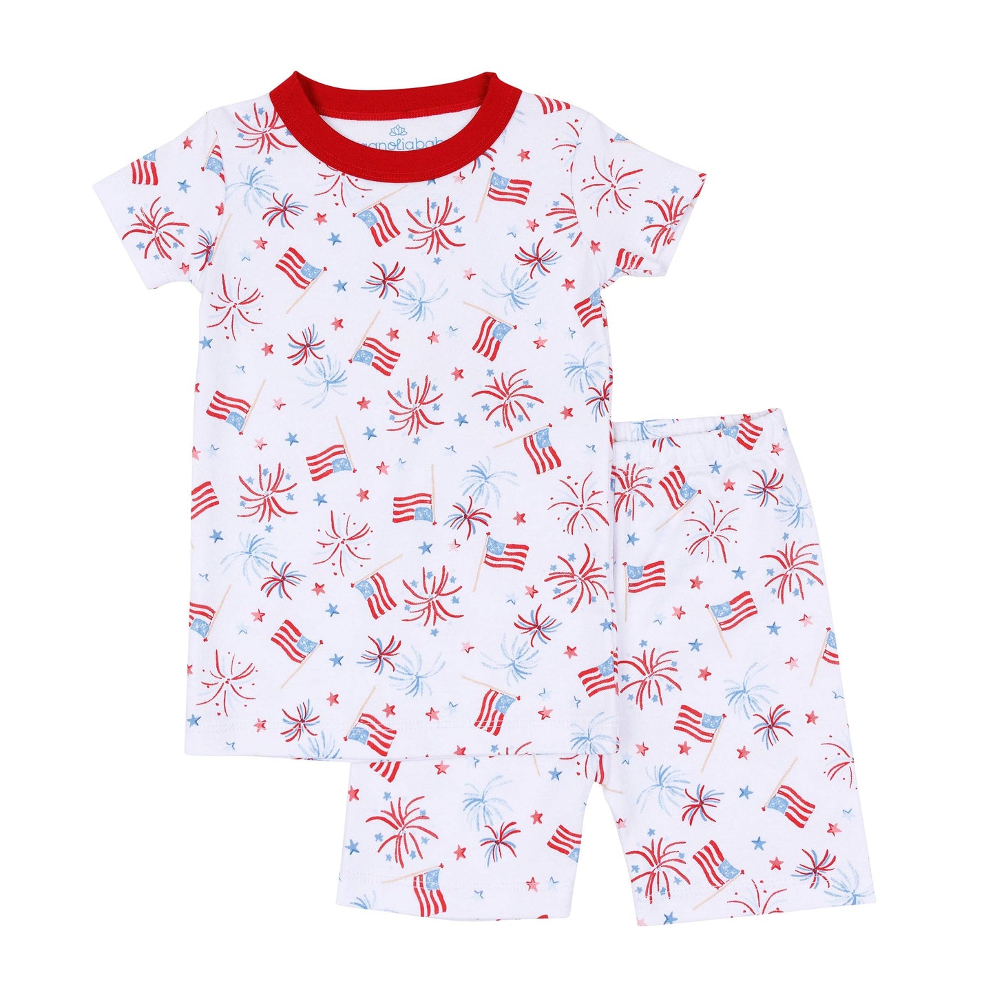 Magnolia Baby A Sparkly Fourth Short Pajamas