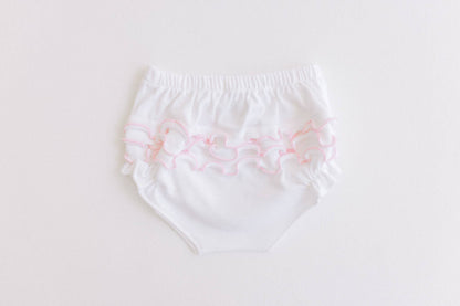 Terry Tots Diaper Cover - Pink Ruffles