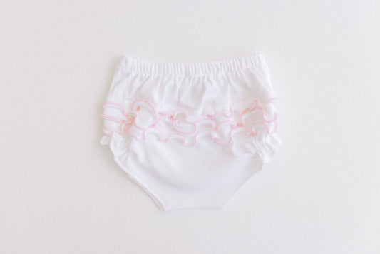 Terry Tots Diaper Cover - Pink Ruffles