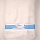 Funtasia Too White and Blue Bow Towel