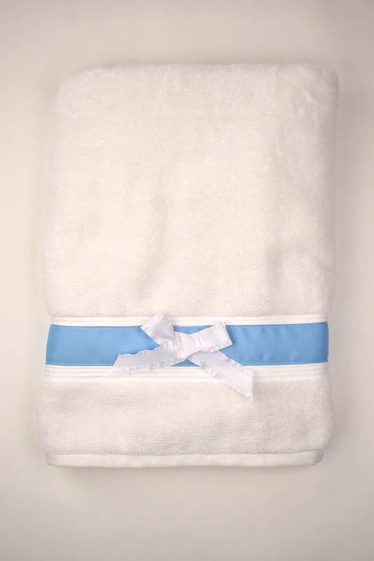 Funtasia Too White and Blue Bow Towel