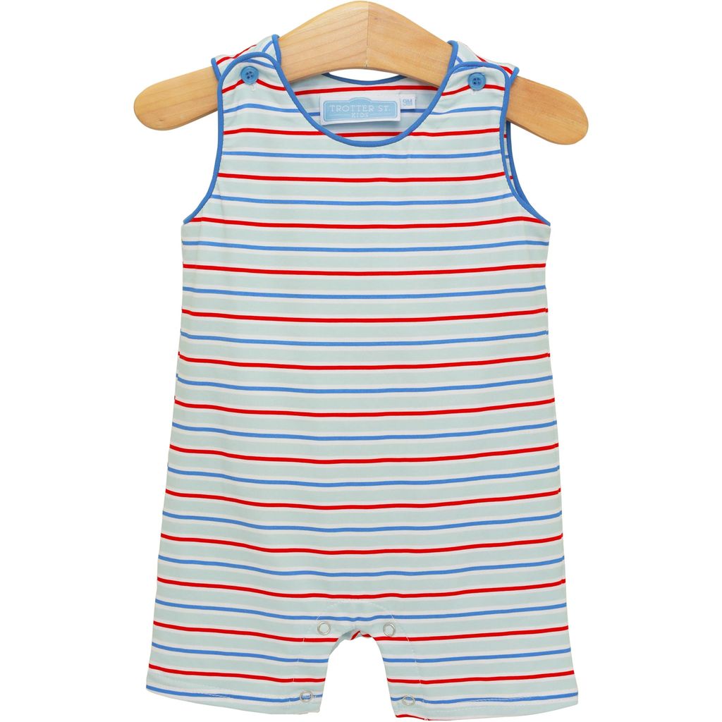 Trotter Street Campbell Jon Jon- Patriotic Stripe