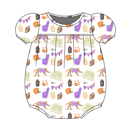 Three Little Ducks Abigail Bubble--Game Day Tiger Paws