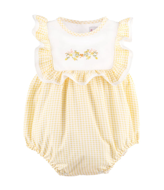 Sophie and Lucas Garden Club Ruffle Bubble, Yellow