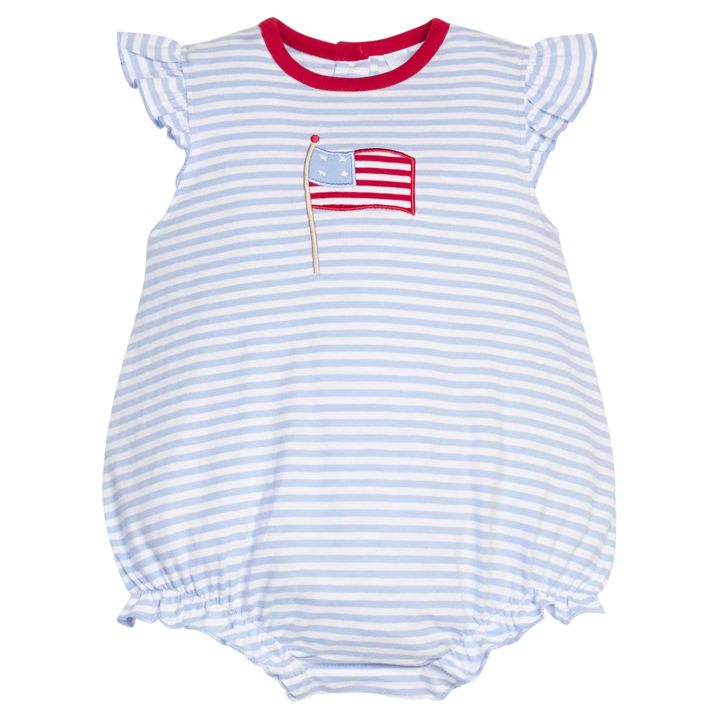 Little English Applique Tilly Bubble--Flag