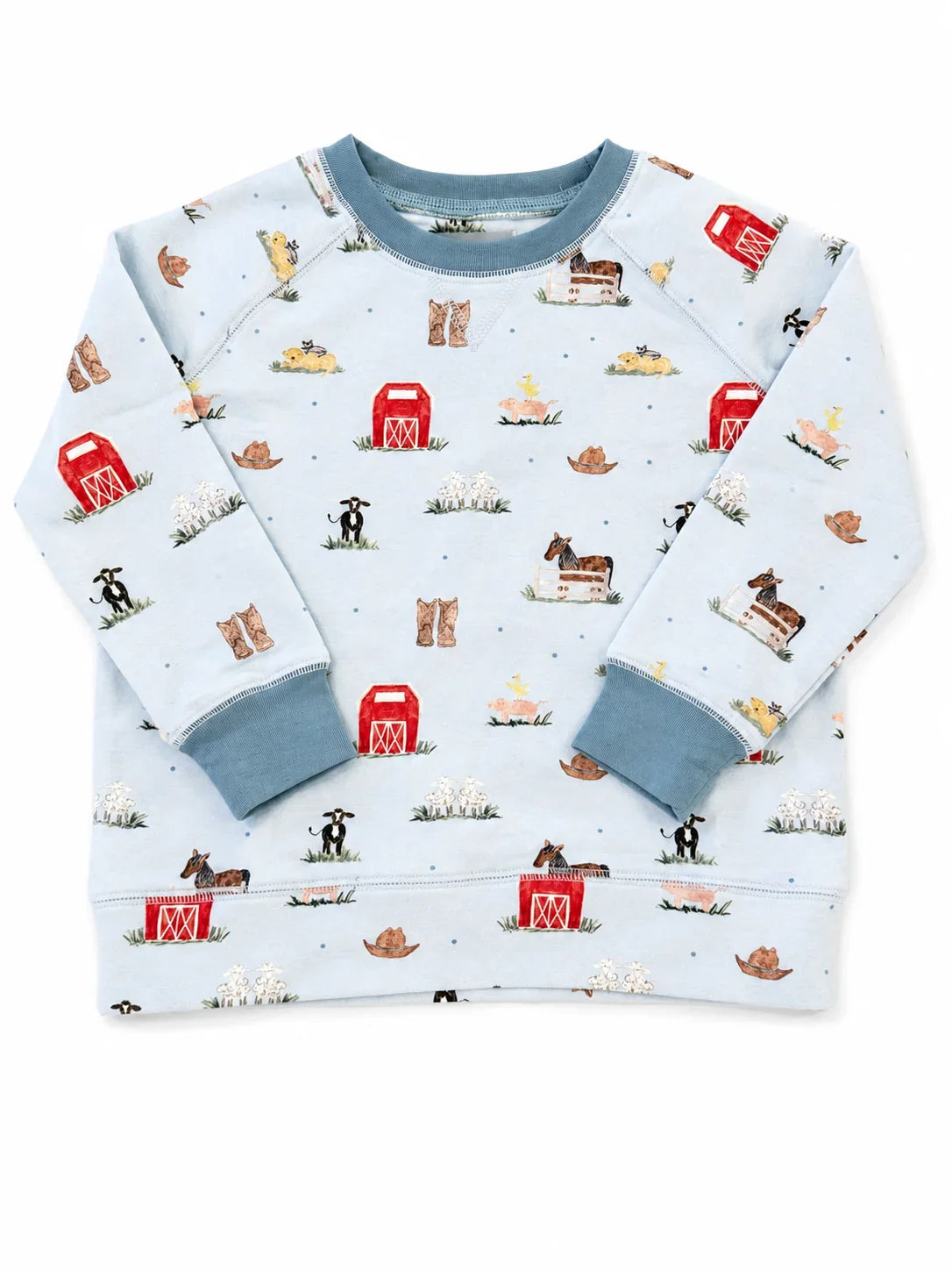 Three Little Ducks Campbell Crewneck--Willow Creek Farm