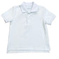 Lulu Bebe Blake White Short Sleeve Polo