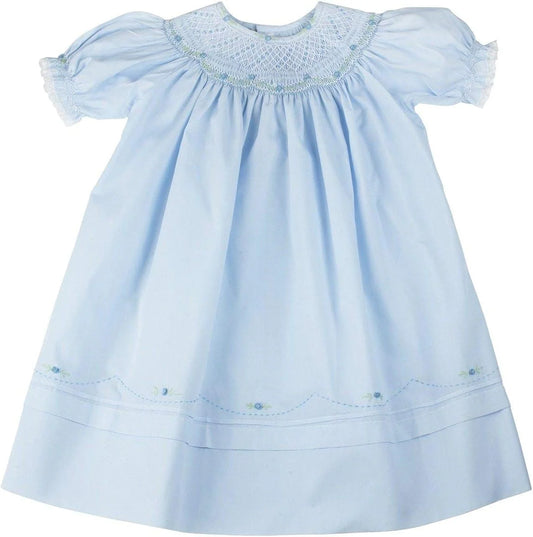 Feltman Brothers Blue Rosette Bishop Dress