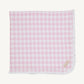 Beaufort Bonnet Baby Buggy Blanket--Palm Beach Pink Gingham