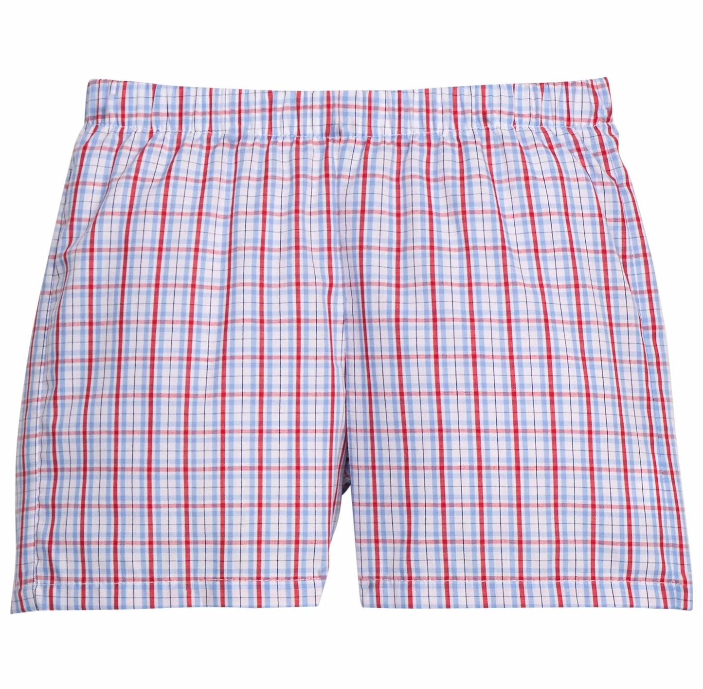 Little English Basic Short--Patriotic Plaid