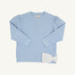 Beaufort Bonnet Cassidy Comfy Crewneck Bow--Beale Street Blue/Worth Ave White