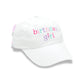 Bits & Bows Girls Birthday Baseball Hat