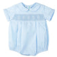 Feltman Brothers Smocked Diamond Creeper Style 957---Blue