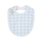 Beaufort Bonnet Burp Me Bib--Buckhead Blue Gingham