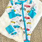 Sweet Bay Clothing  Crusin Cars Zipper Onesie