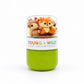 Young, Wild and Friedman Grab and Go Dough Jar--Fall Animals