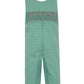 Petit Bebe Candy Cane Boy's Green Gingham Long Jon Jon