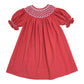 Sweet Dreams Catherine Red Dress with White Pearls