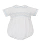 Petit Bebe Francesco White Poplin Boy's Bubble