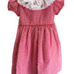 Claire and Charlie Red Gingham Dress with Candy Cane Collar