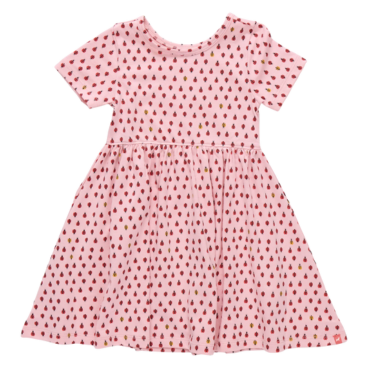 Coop by Pink Chicken sunny dress - mini ladybugs