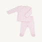 Beaufort Bonnet Cameron Cross-Front Set--Palm Beach Pink Gingham