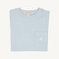 Beaufort Bonnet Carter Crewneck Pocket--Buckhead Blue/Worth Ave White