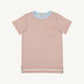 Beaufort Bonnet Carter Crewneck--Seashore Sherbet/ Buckhead Blue Stripe