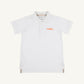 Beaufort Bonnet Clemson Prim and Proper Polo--Worth Avenue White