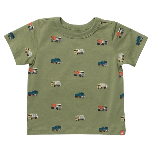 Coop by Pink Chicken adventure t-shirt - trucks