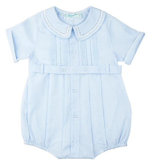 Feltman Brothers Ric Rac Button Belt Creeper--Blue