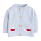 Little English Crochet Cardigan--Sailboat