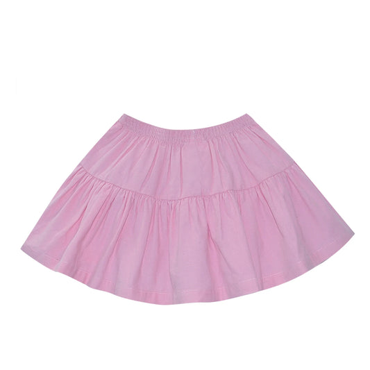 Remember Nguyen Pink Corduroy Daphne Skirt