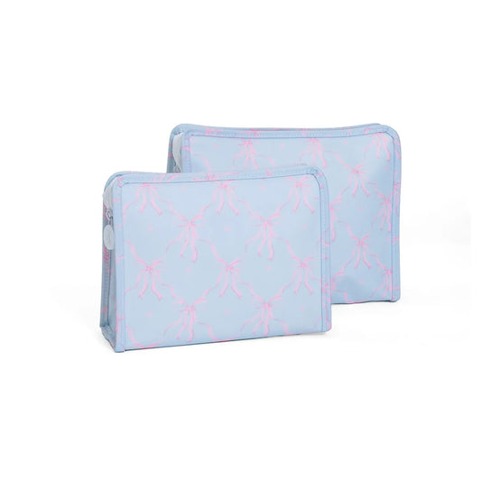 TRVL DESIGN Roadie Medium Zip Pouch Eloise Bow