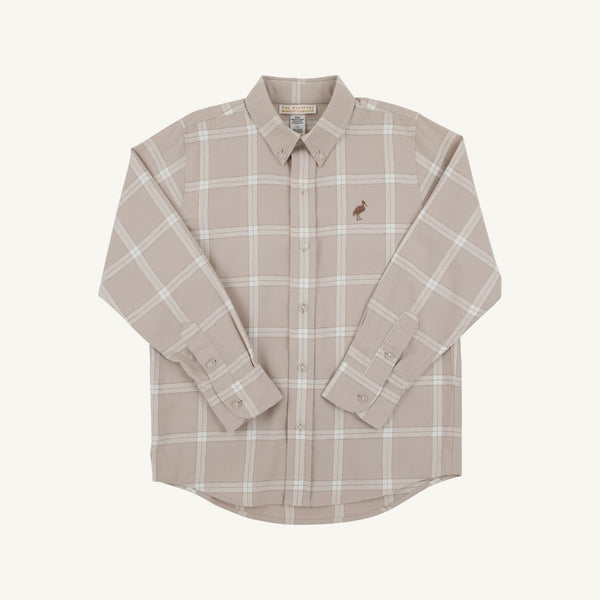 Beaufort Bonnet Dean's List Dress Shirt - Thompson Park Plaid Flannel
