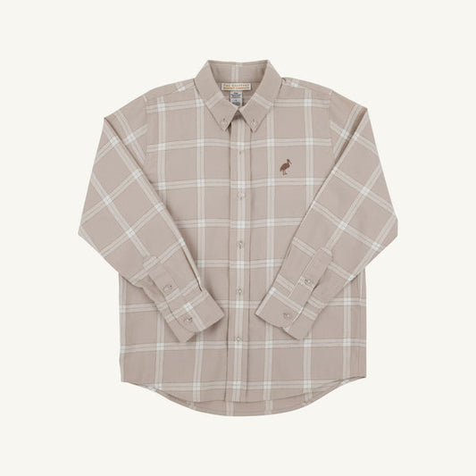 Beaufort Bonnet Dean's List Dress Shirt - Thompson Park Plaid Flannel