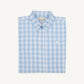 Beaufort Bonnet Dean's List Dress Shirt Beale Street Blue Gingham with Worth Avenue White Stork