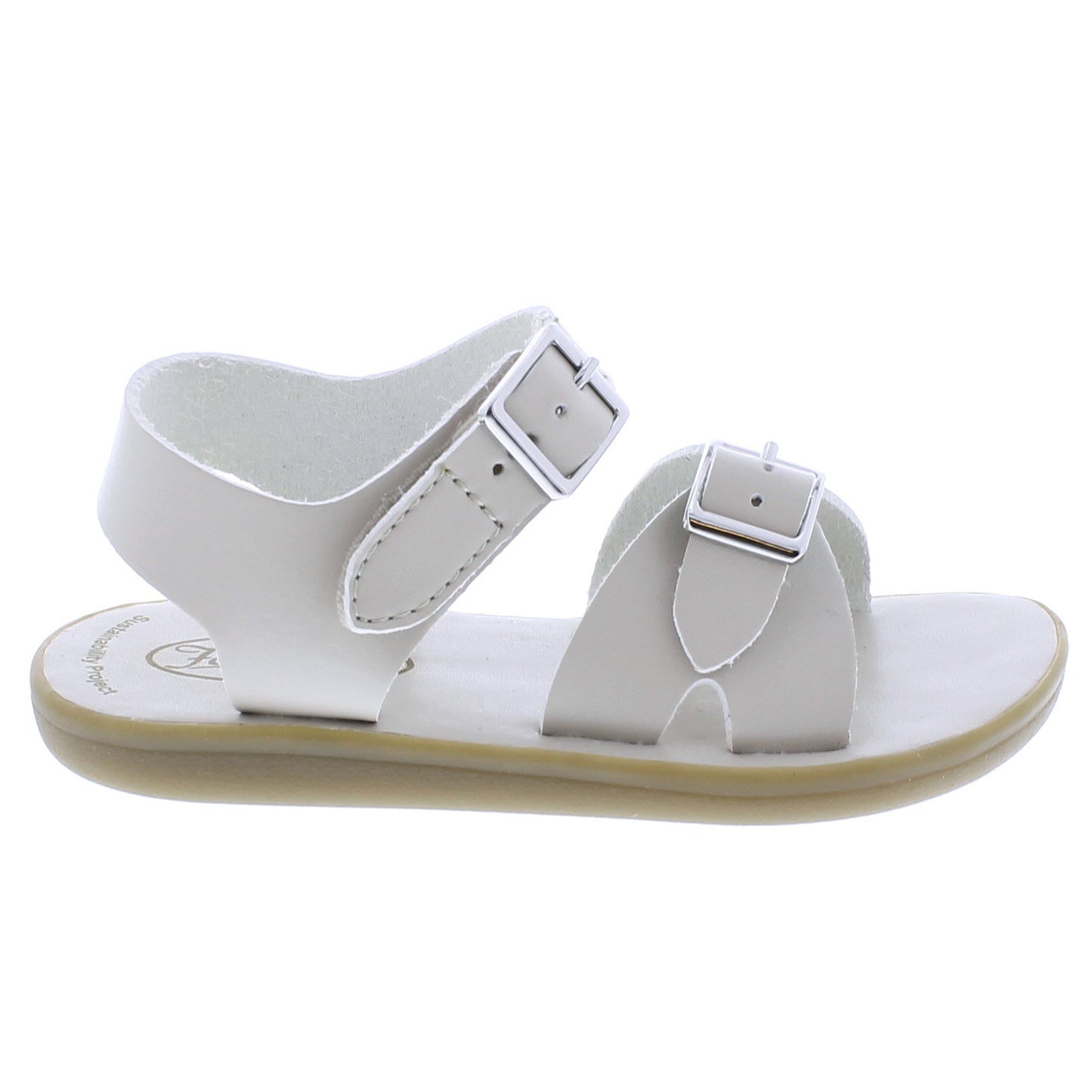 Footmates Shoes Eco-Tide - Ecru Microfiber