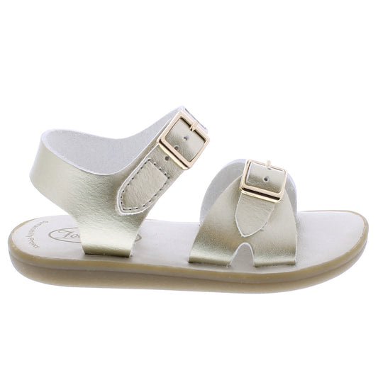Footmates Shoes Eco-Tide - Soft Gold Microfiber